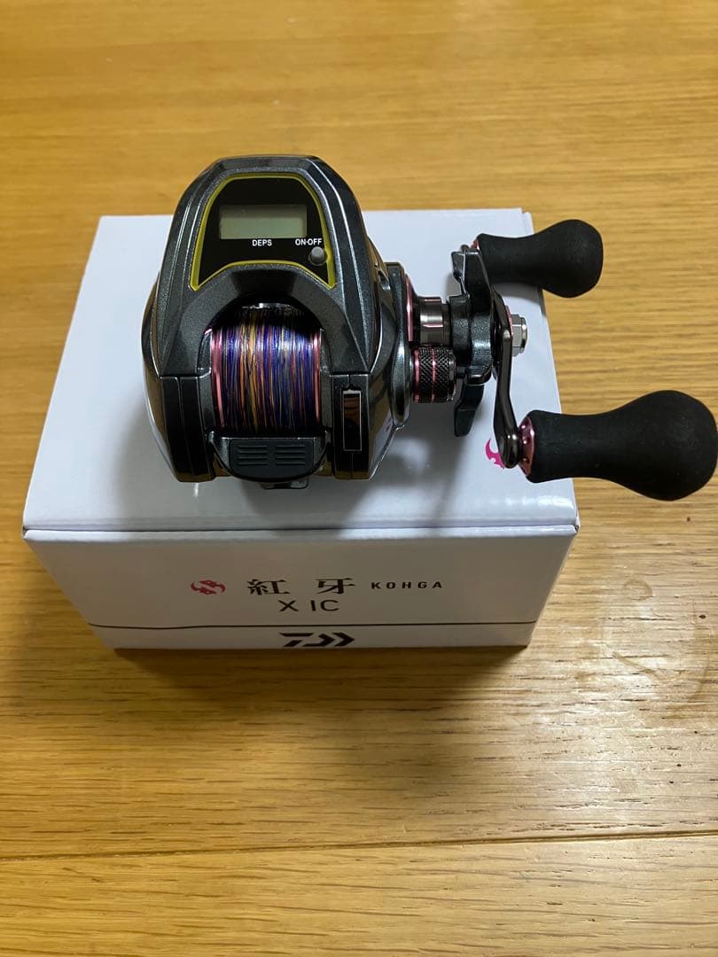 ダイワ ベイトリール 紅牙 X IC PEラインセット