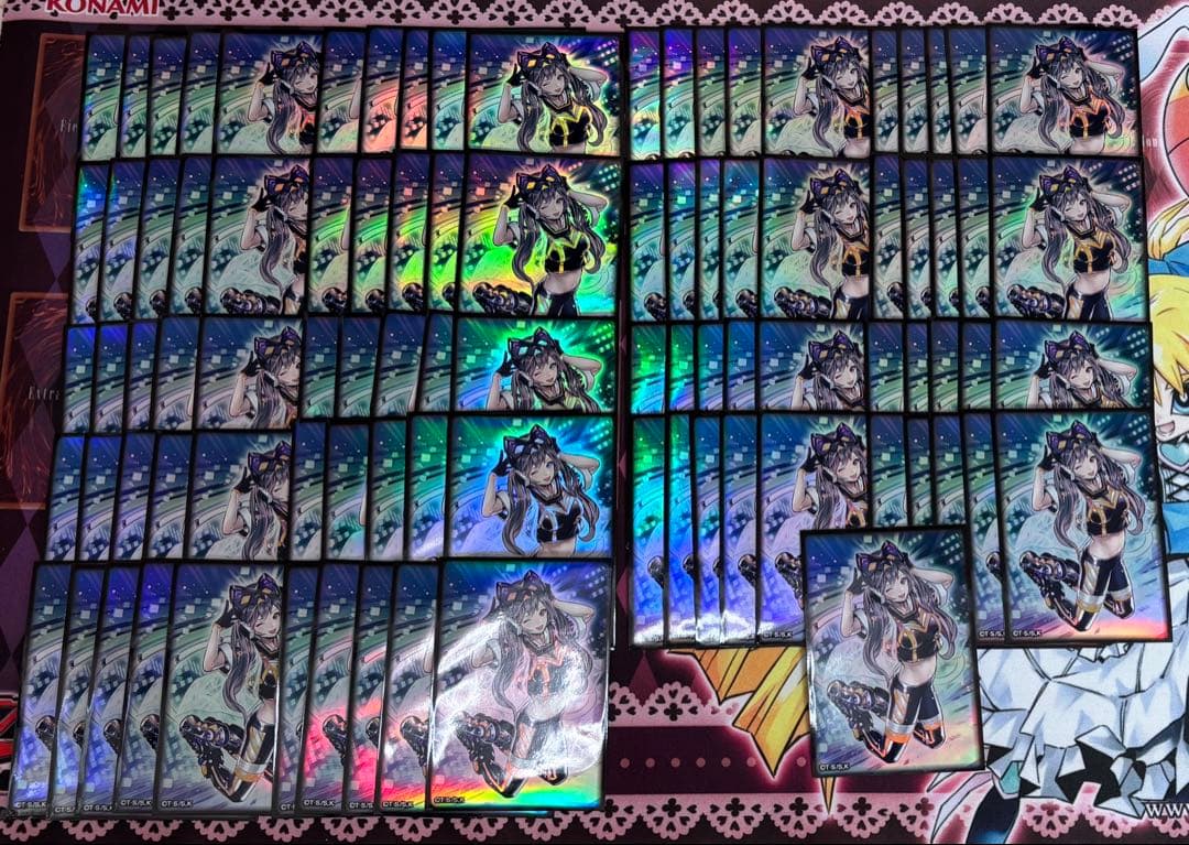 遊戯王 I:P マスカレーナ 決闘者の王国 公式スリーブ 中古　91枚