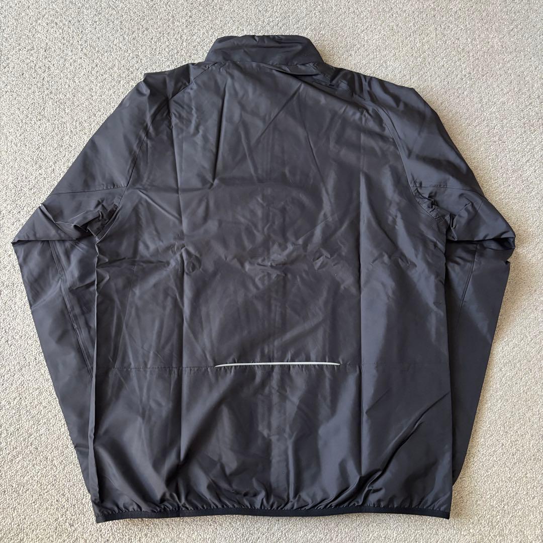廃盤品 Lサイズ 新品ASICS ウインドブレーカー 上下セット 黒