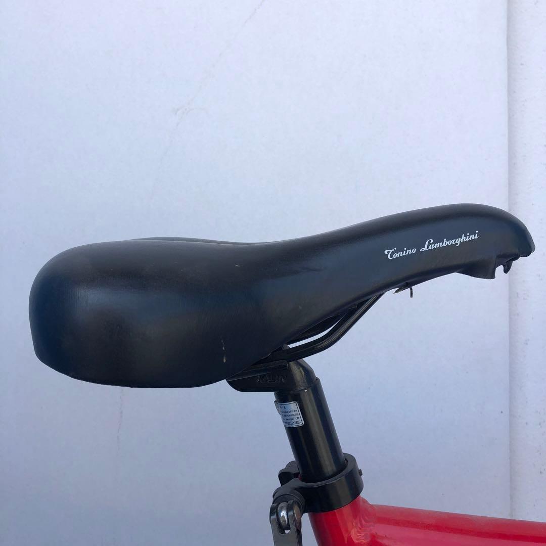 トニーノ・ランボルギーニ折畳自転車アルミWサスFD-MTB26（18speed）