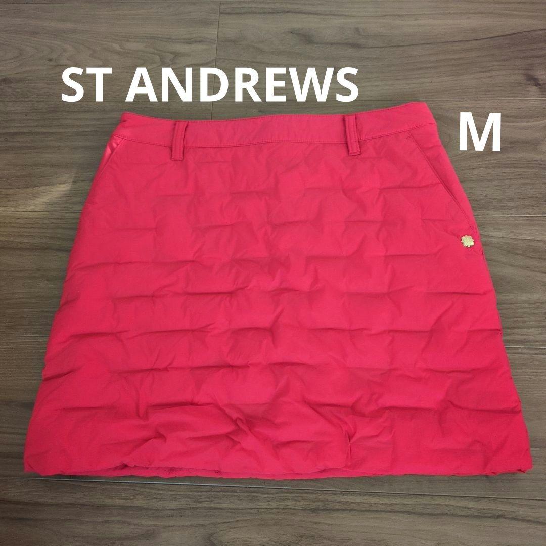 セントアンドリュース ゴルフ高機能 中綿 スカート 赤 М