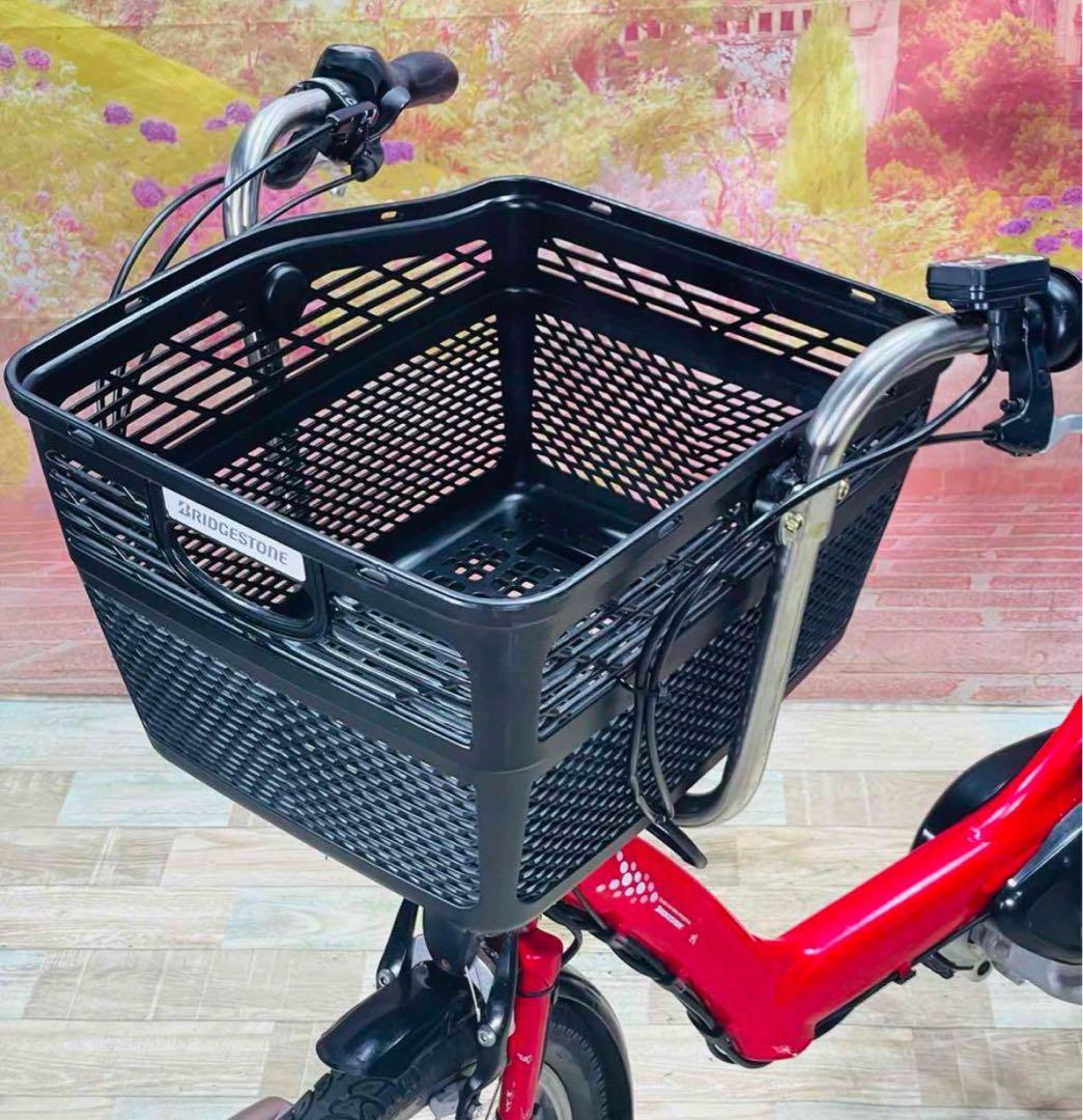 K2327 電動自転車ブリヂストン アンジェリーノ 子供乗せ20インチ 送料無料
