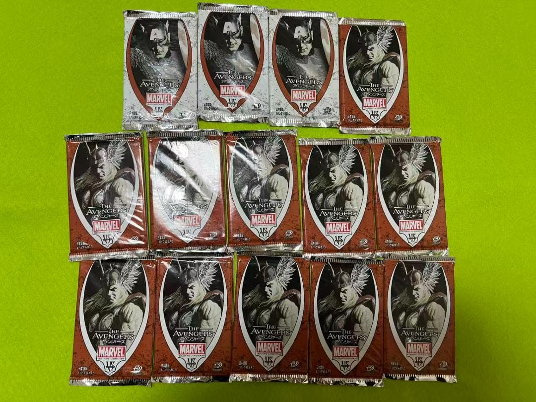VS.システムTCG アベンジャーズ日本語版未開封14パックセット