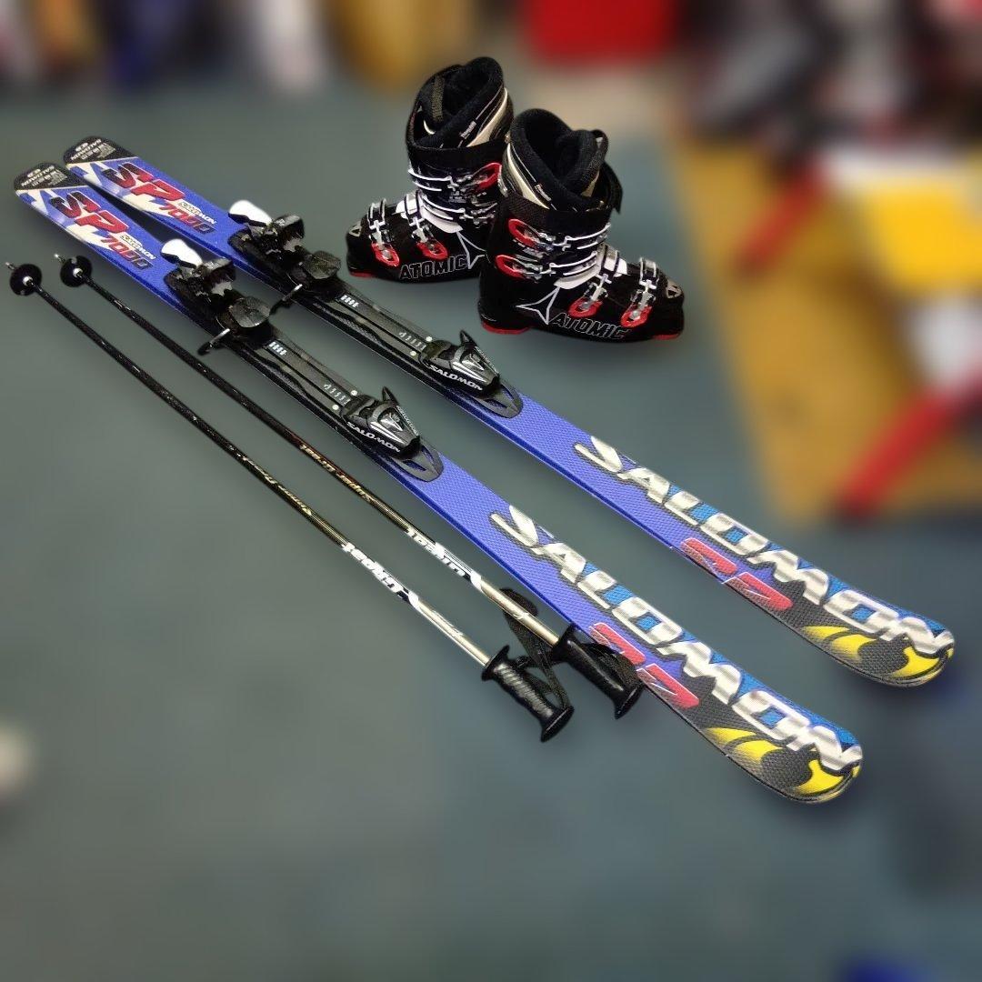 メンテナス済 すぐ使用出来ます サロモンスキー 靴アトミック