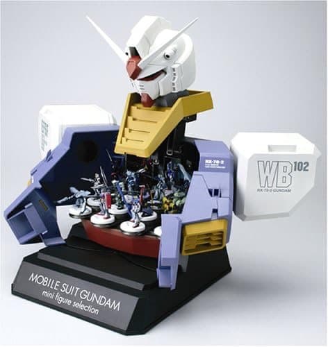 新品未開封　MFセレクション ガンダム胸像ディスプレイケース