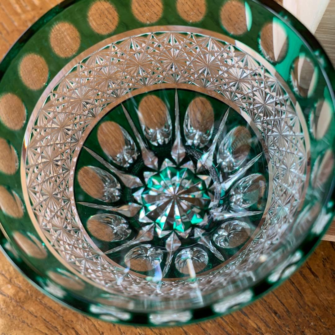 高野秀徳　江戸切子　グラス　新品未使用