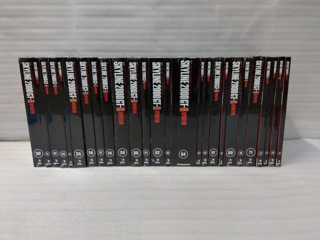 デアゴスティーニ KPGC110 ケンメリ GT-R 50号〜75号 未開封④