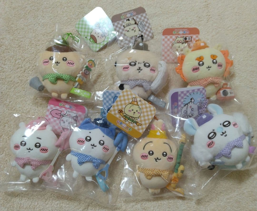 ちいかわ ちいかわぽけっと ピクニックなマスコット 7種 ハチワレ うさぎ