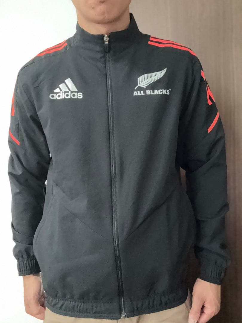 オールブラックス　adidas ALL BLACKS ウォームアップジャケットM