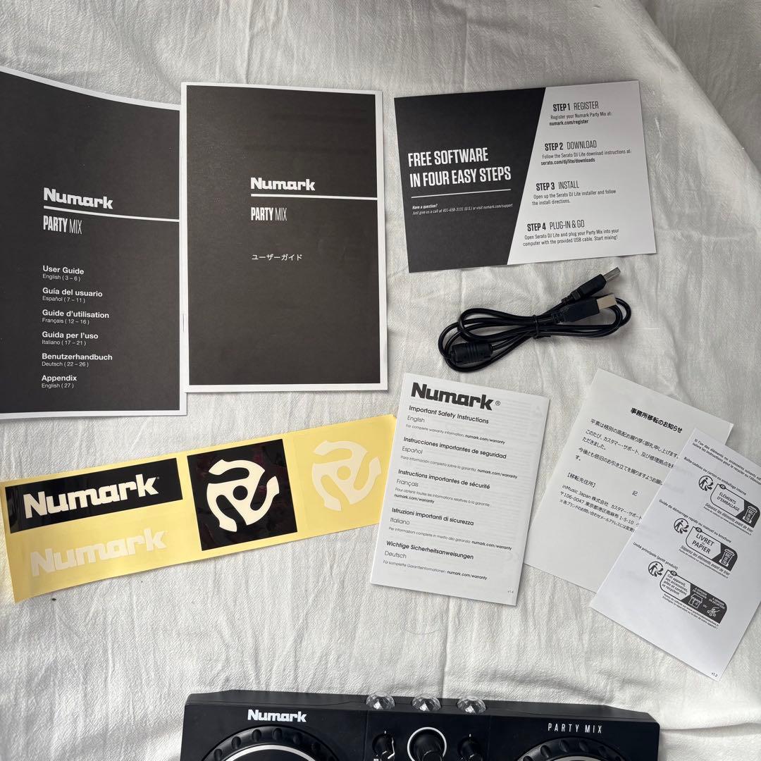 【KisuZi様用】Numark Party Mix DJコントローラー