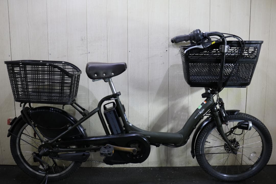 ヤマハPAS Kiss mini X982-0001 20型 8.7AH無光沢緑