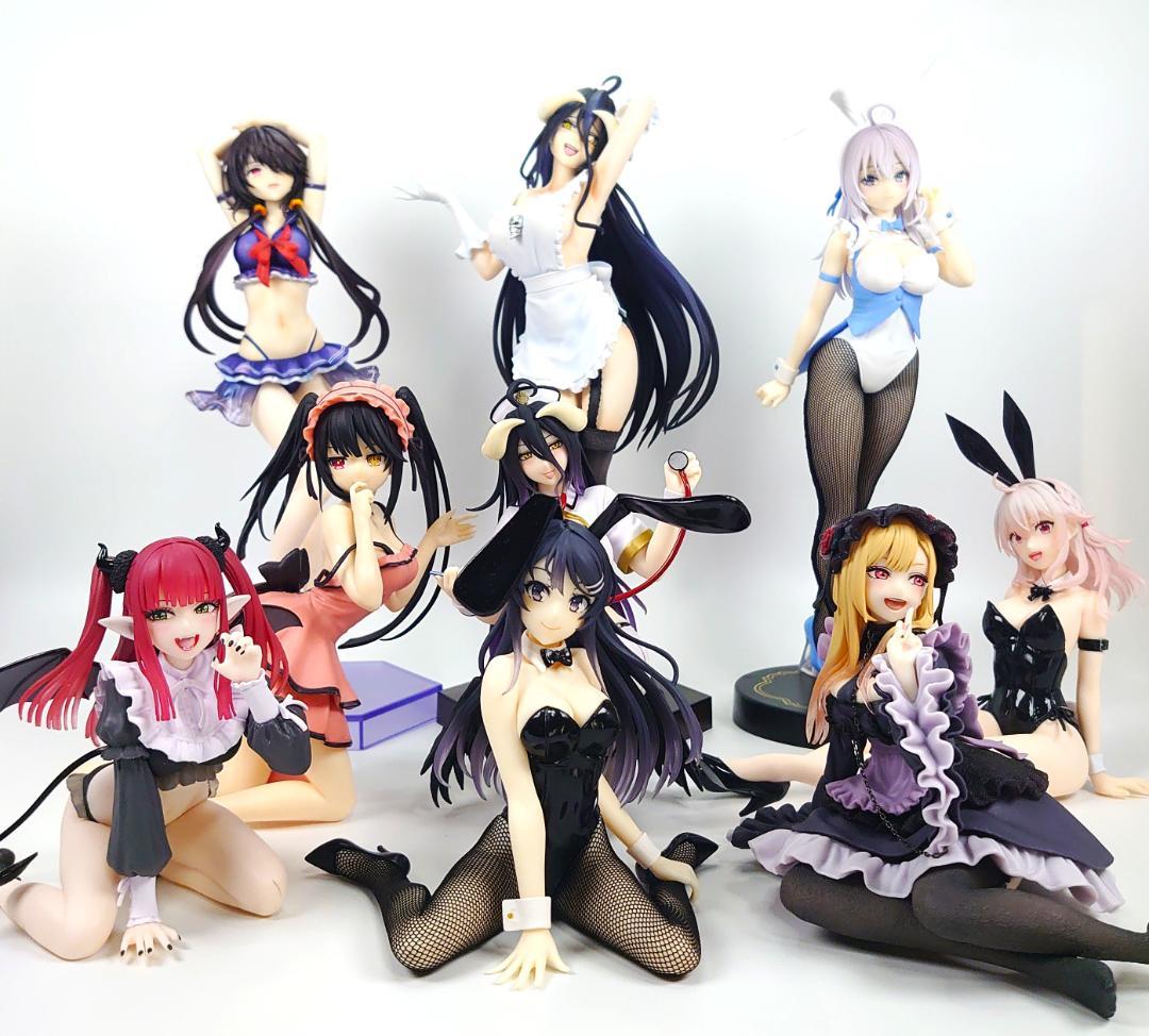 【開封済】フィギュア 喜多川 アルベド 時崎 アーリャ 9体 セット まとめ