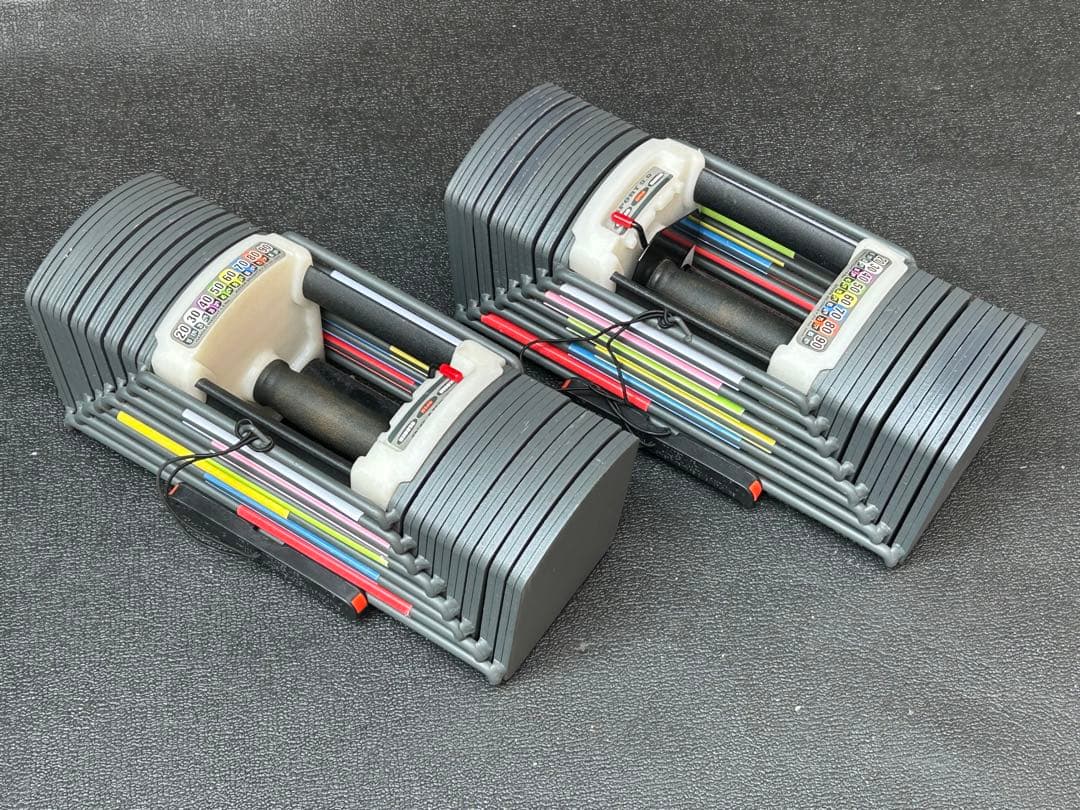 パワーブロック　ブロックダンベル　90ポンド　約41キロ　2個セット　可変式