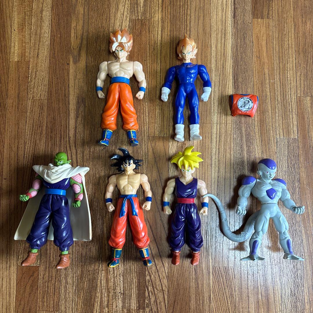 ドラゴンボール 超戦士大全 結集三大スーパーサイヤ人 孫悟空 ベジータ 当時物