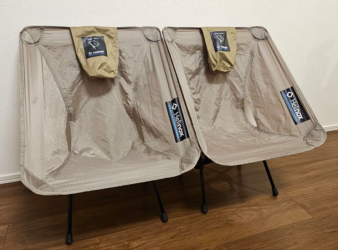 Helinox ヘリノックス チェアゼロ サンド ２脚セット モンベル