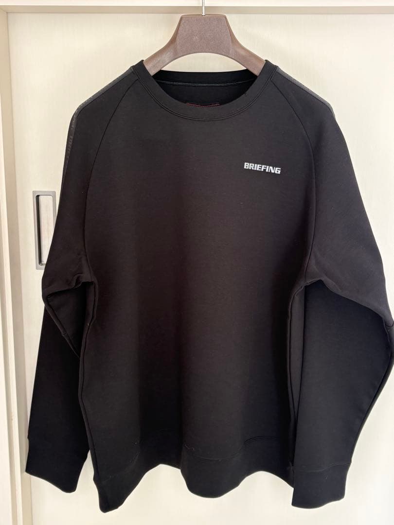未使用)ブリーフィング ゴルフ メンズ トレーナー サイズL ブラック