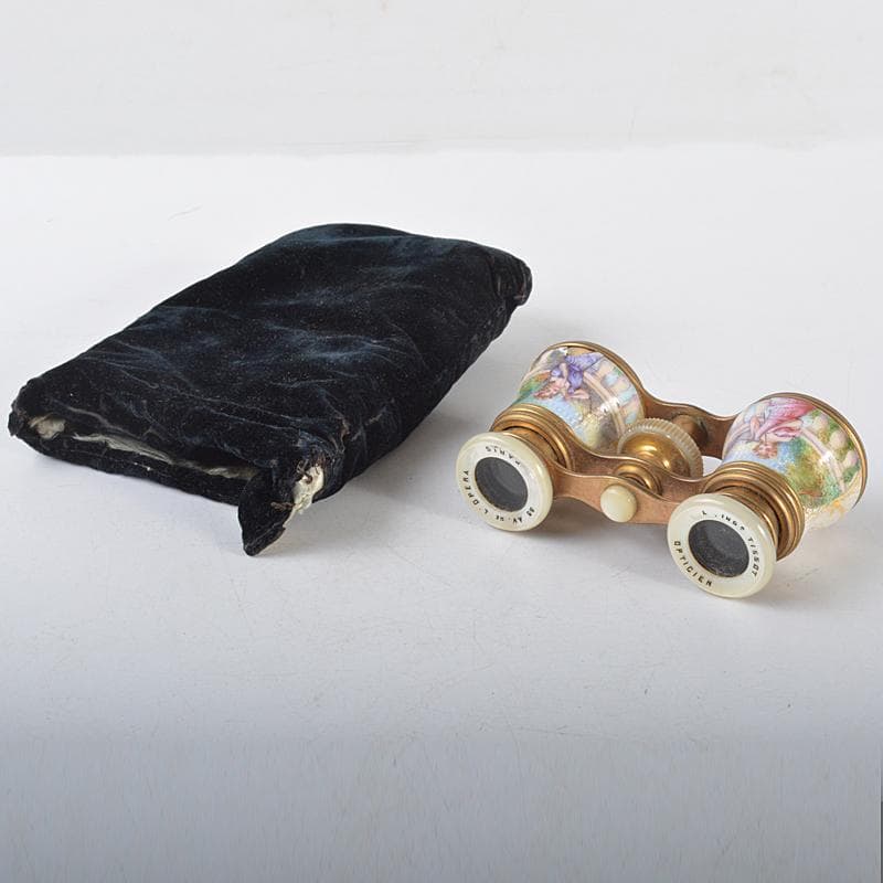 オペラグラス　七宝　PARIS　TISSOT　OPTICIEN M　R4315
