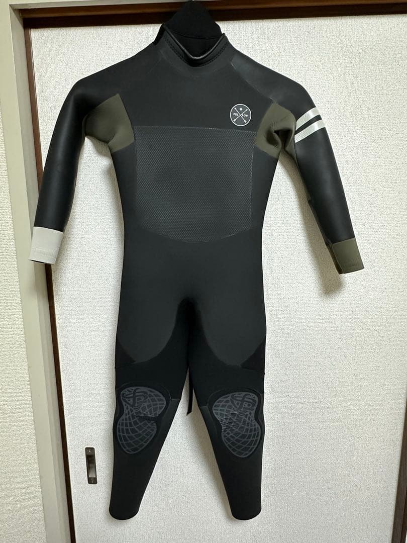 ウェットスーツ ブラック/グレー 長袖