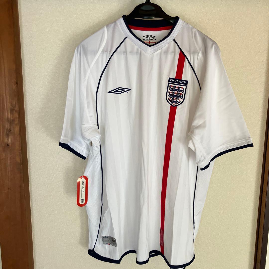 00s umbro サッカーイングランド代表ユニホーム(dead stock)