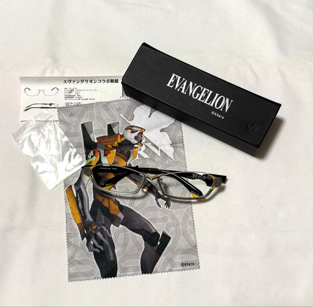 Khara EVANGELION コラボ眼鏡　零号機　綾波レイ サングラス