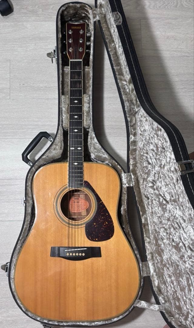 Yamaha FG-401 オレンジラベル　アコースティックギター ハードケース