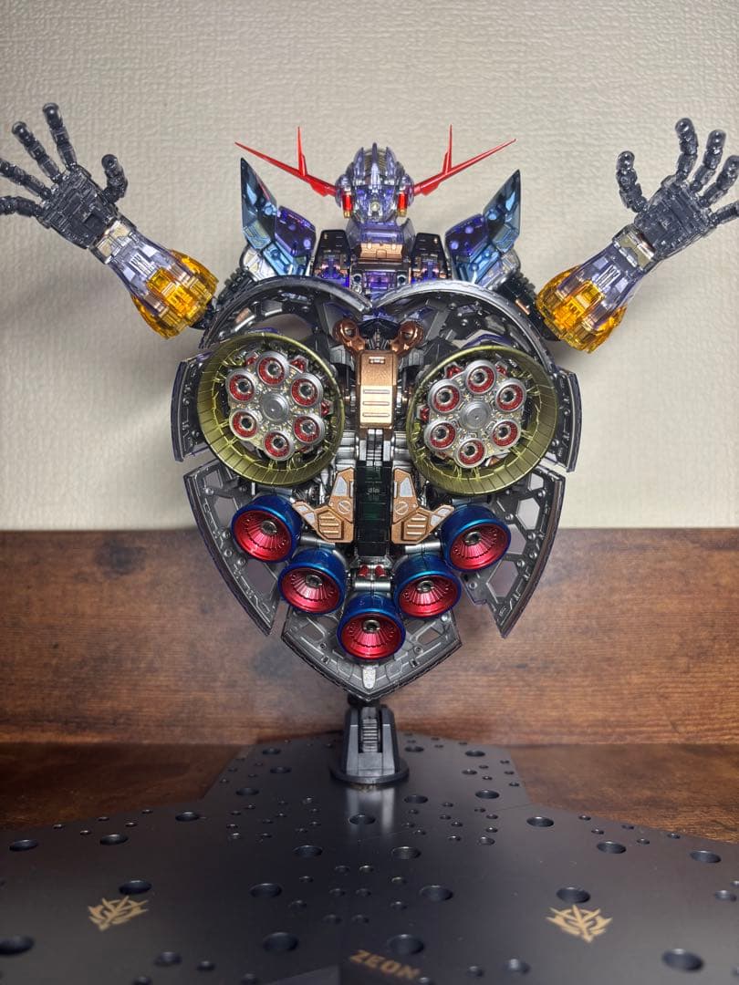 RGジオング　クリア完成品