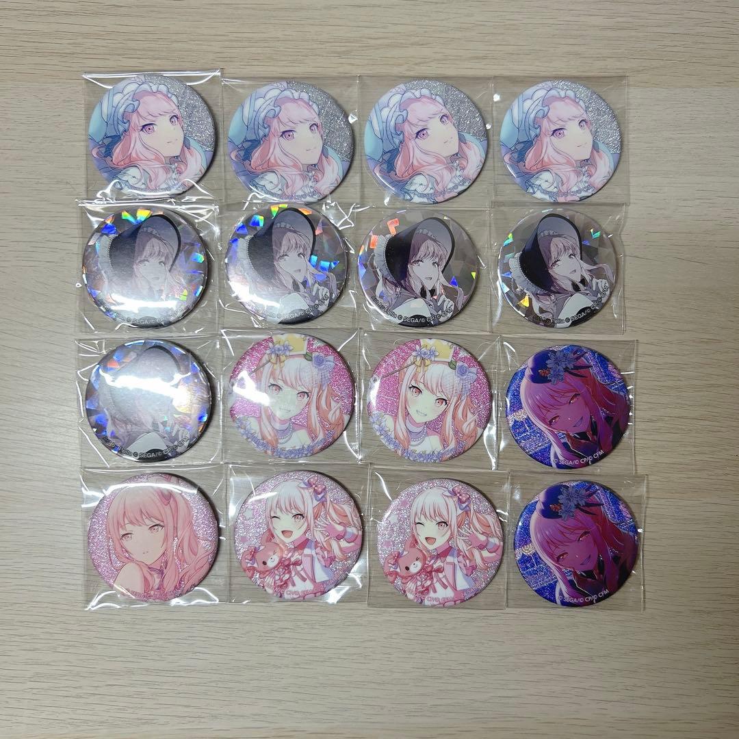 暁山瑞希 プロセカ グリッター缶バッジ 宝石箱 6C サンリオ 29C 5A