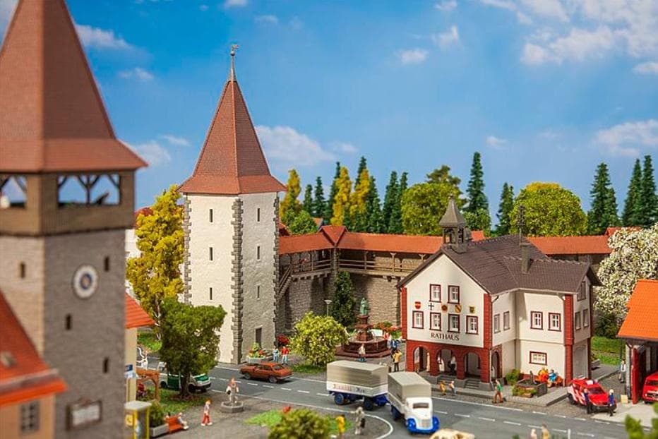 旧市街ウォールセット(Faller N 232355）