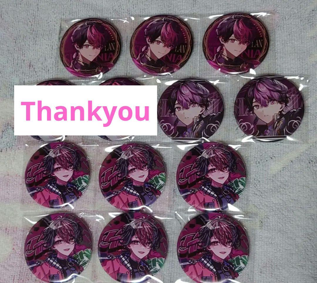 バラ可 シクフォニ 缶バッジ 第1弾 LAN らん JJ SWG エンファン