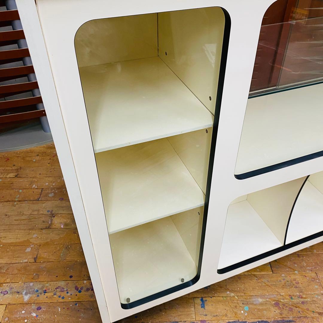 ショーケース 店舗什器 ディスプレイ 展示棚 飾り棚 店舗用レジ台 昭和レトロ