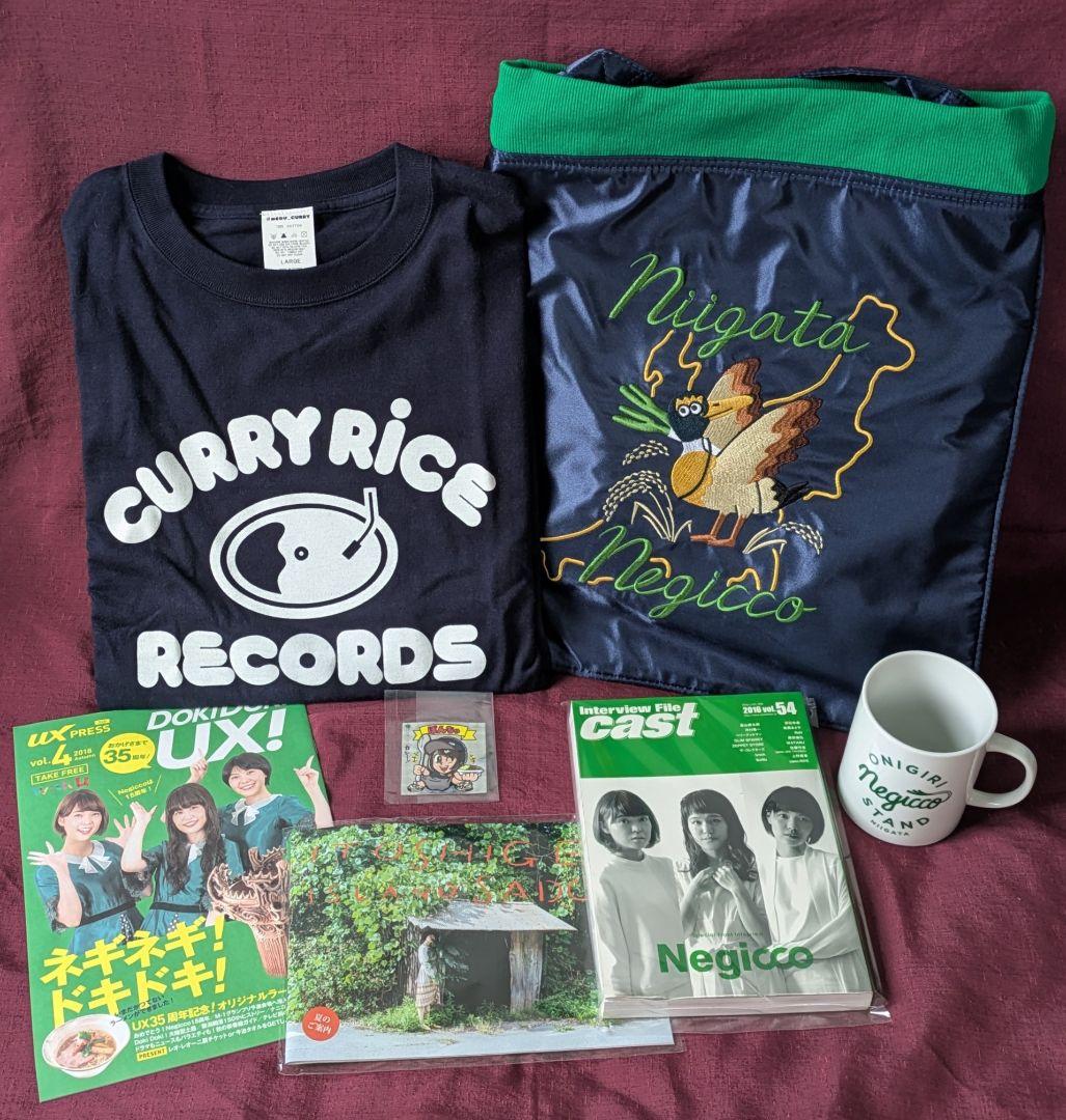 Negicco スカカモトート カレーライスレコードTシャツ マグカップ