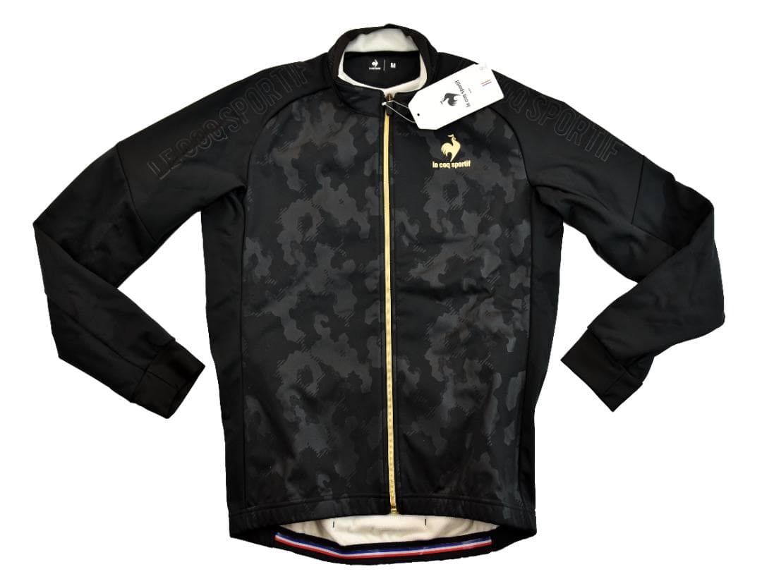 Le Coq Sportif ボンディングジャケット size:M ブラック