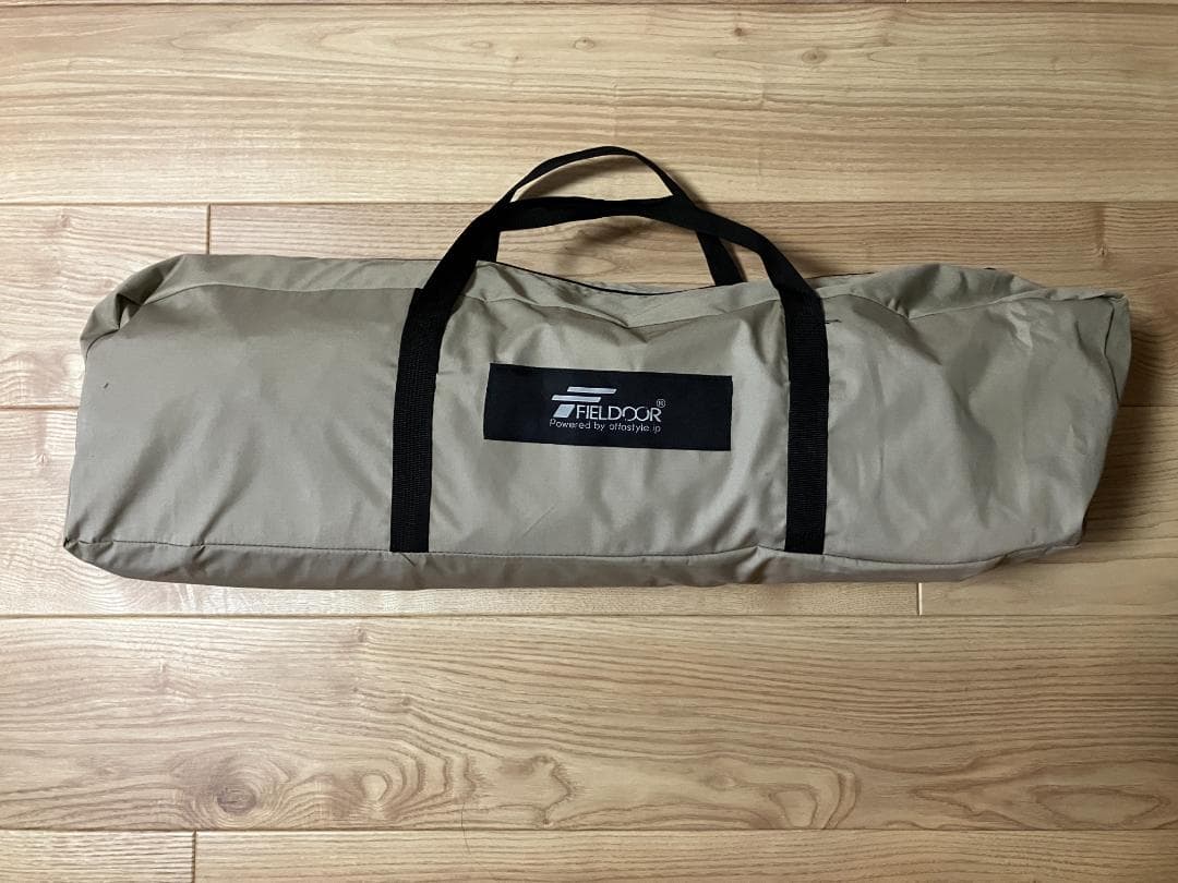 FIELDOOR パップテント TC 320 （サイドシート +前幕付き）