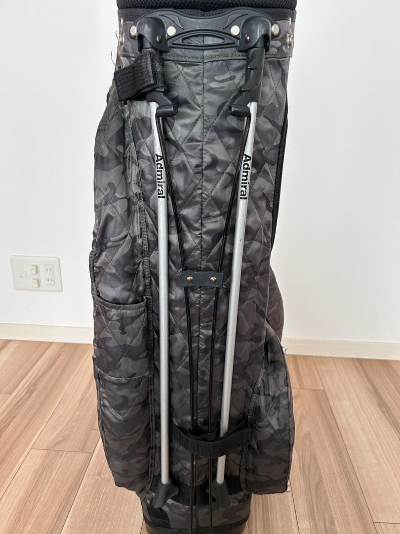 ※おまけ付き※ アドミラル　ゴルフ　キャディバッグ　迷彩柄