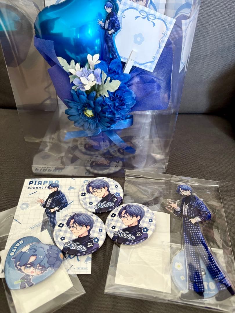 マルイ KAITO フラワースタンド アクリルスタンド ポストカード 缶バッジ