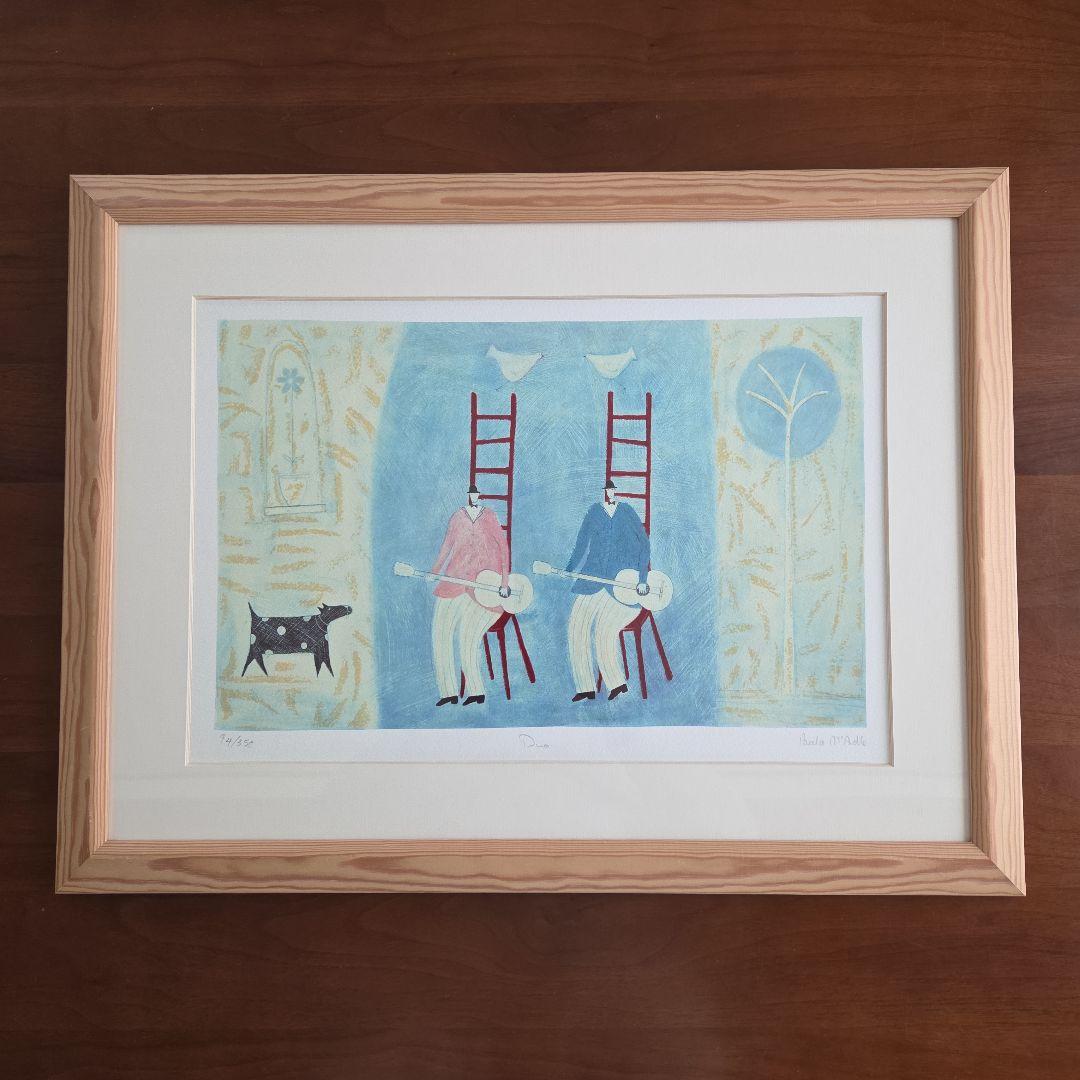 Paula McArdle　シルクスクリーン　Duo