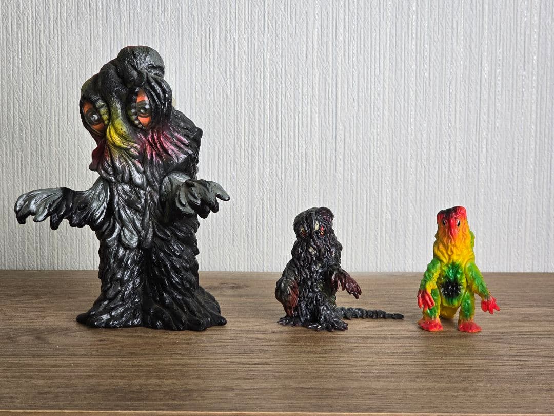 ヘドラ ソフビ 3体セット