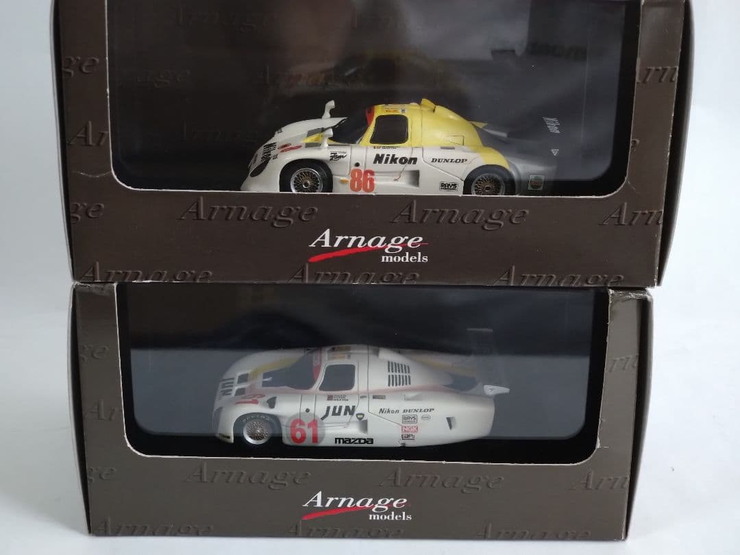 【歴代のルマン車】マツダ 737C86号 & 717C61号車 1/43