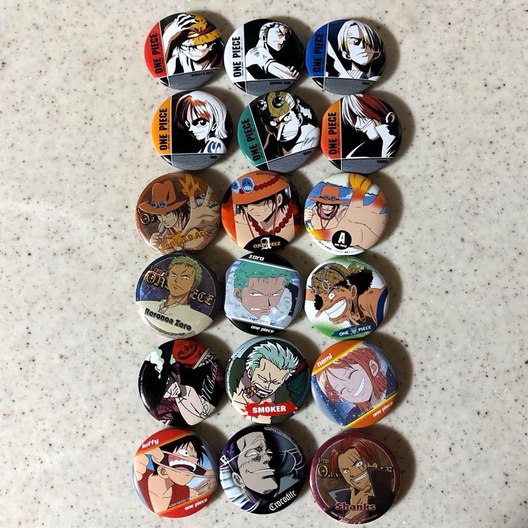 公*o様 ワンピース缶バッジ18個セット