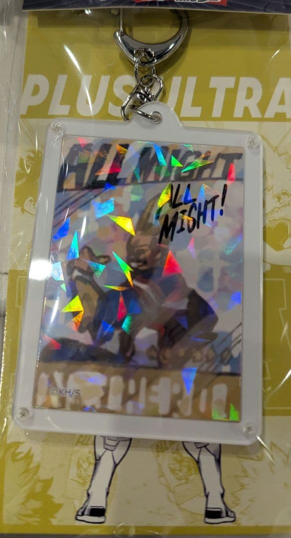 ヒロアカ　ジャンショ　　オールマイトサイン入り キーホルダー