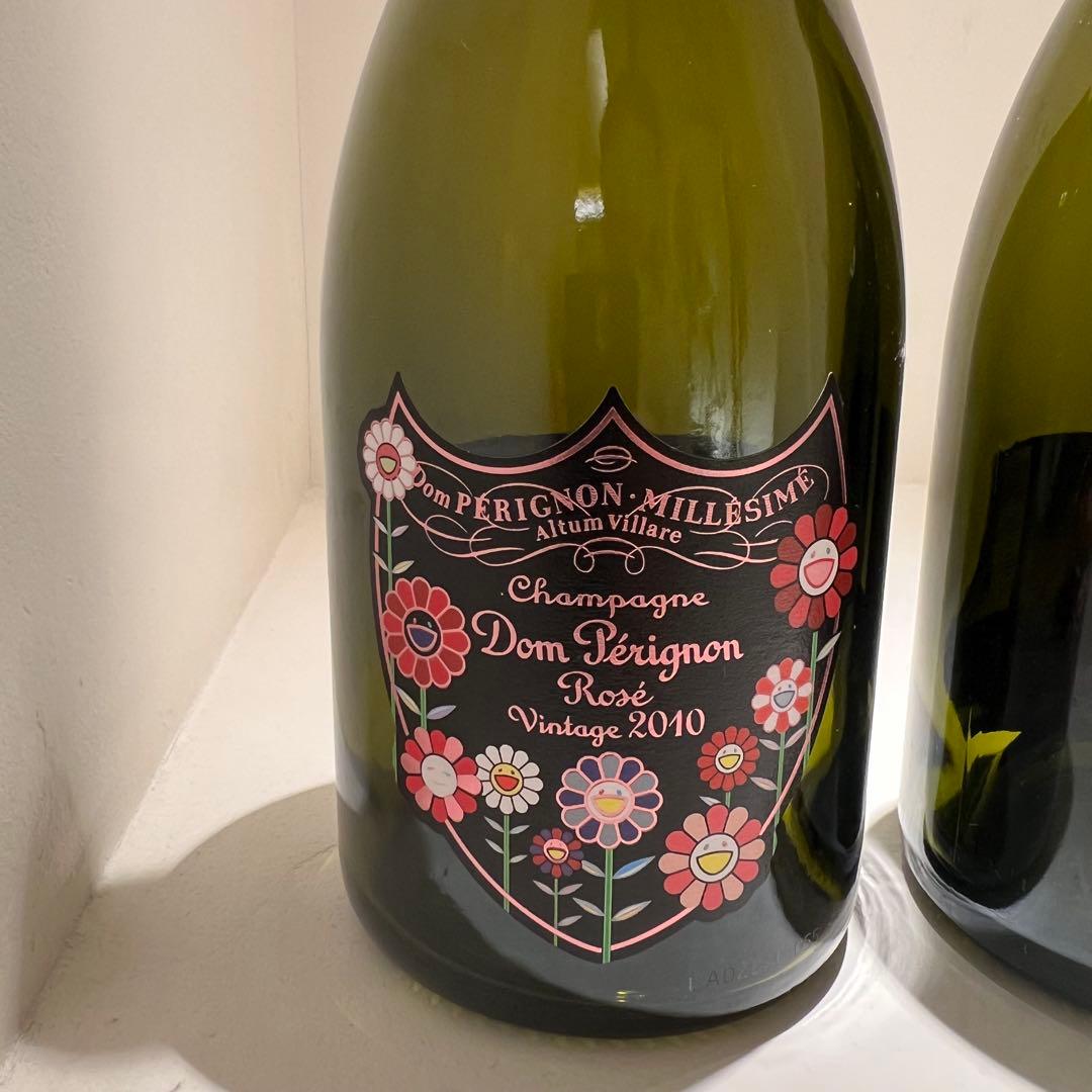 ドンペリロゼ村上コラボ空瓶　ロゼ4 白5