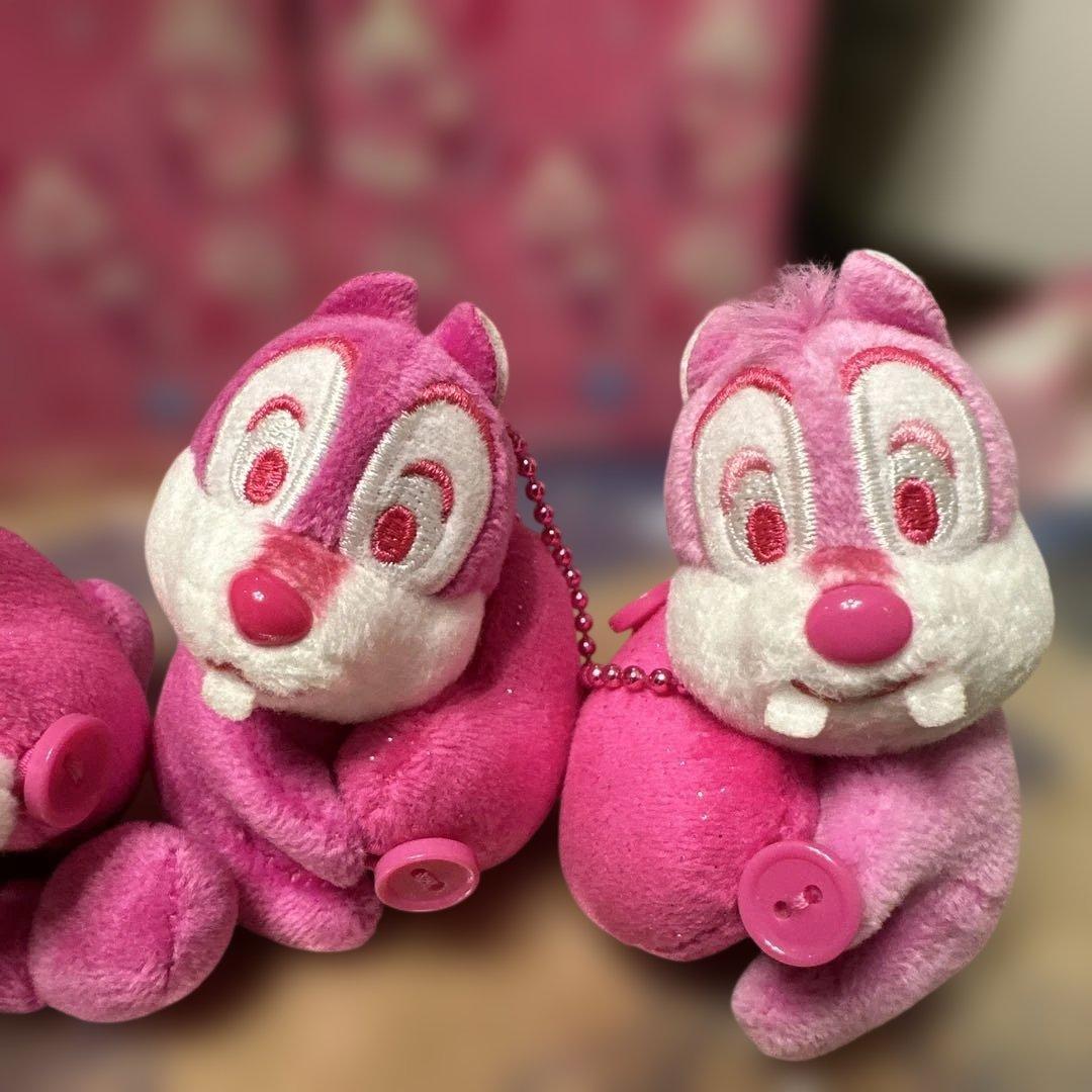 ミニーマウス ぬいぐるみ 東京ディズニーランド 5点セット ぬいぐるみチャーム