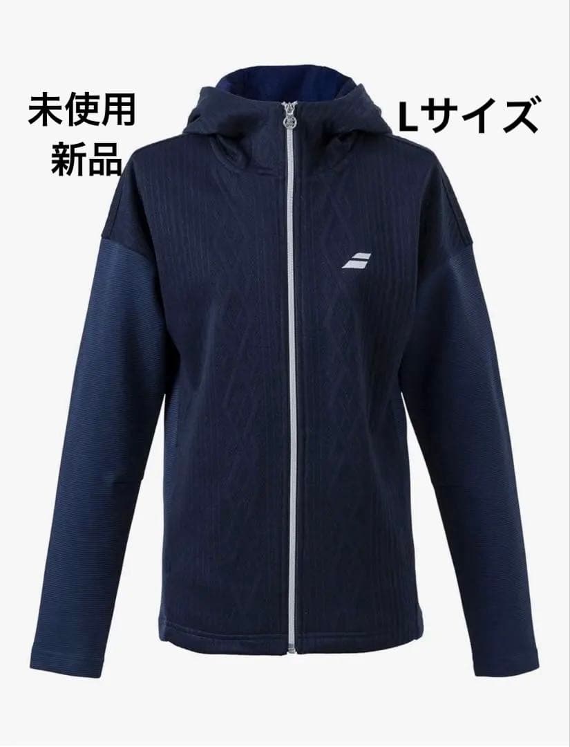 バボラ テニス パーカー ジャケット レディース BWT4176 ネイビー L
