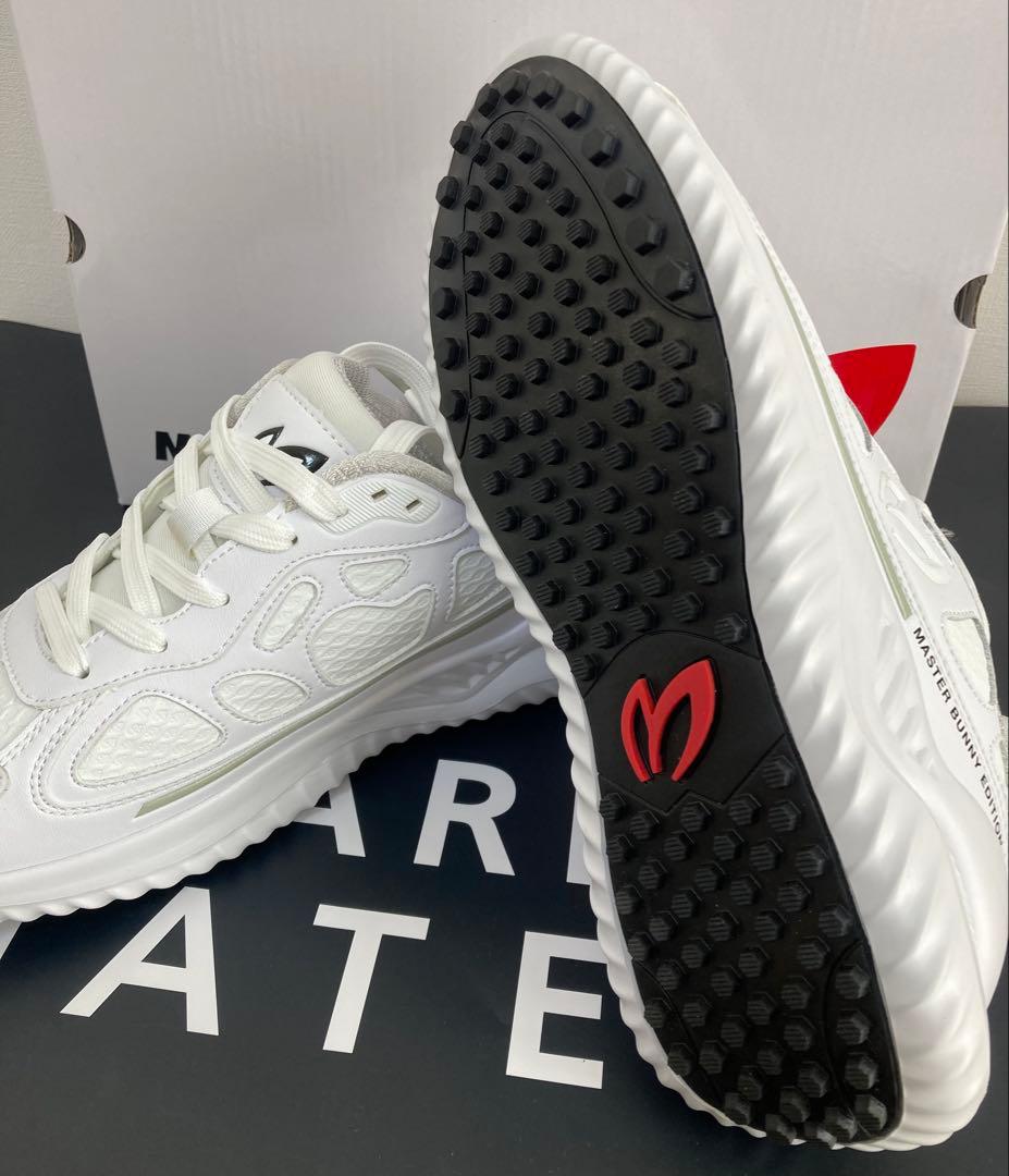 新品 パーリーゲイツ マスターバニー メッシュライクシューズ 26.0cm 白