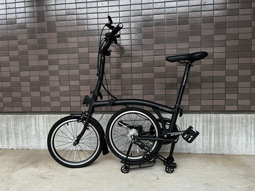 litepro ブロンプトン(brompton)風折り畳み自転車