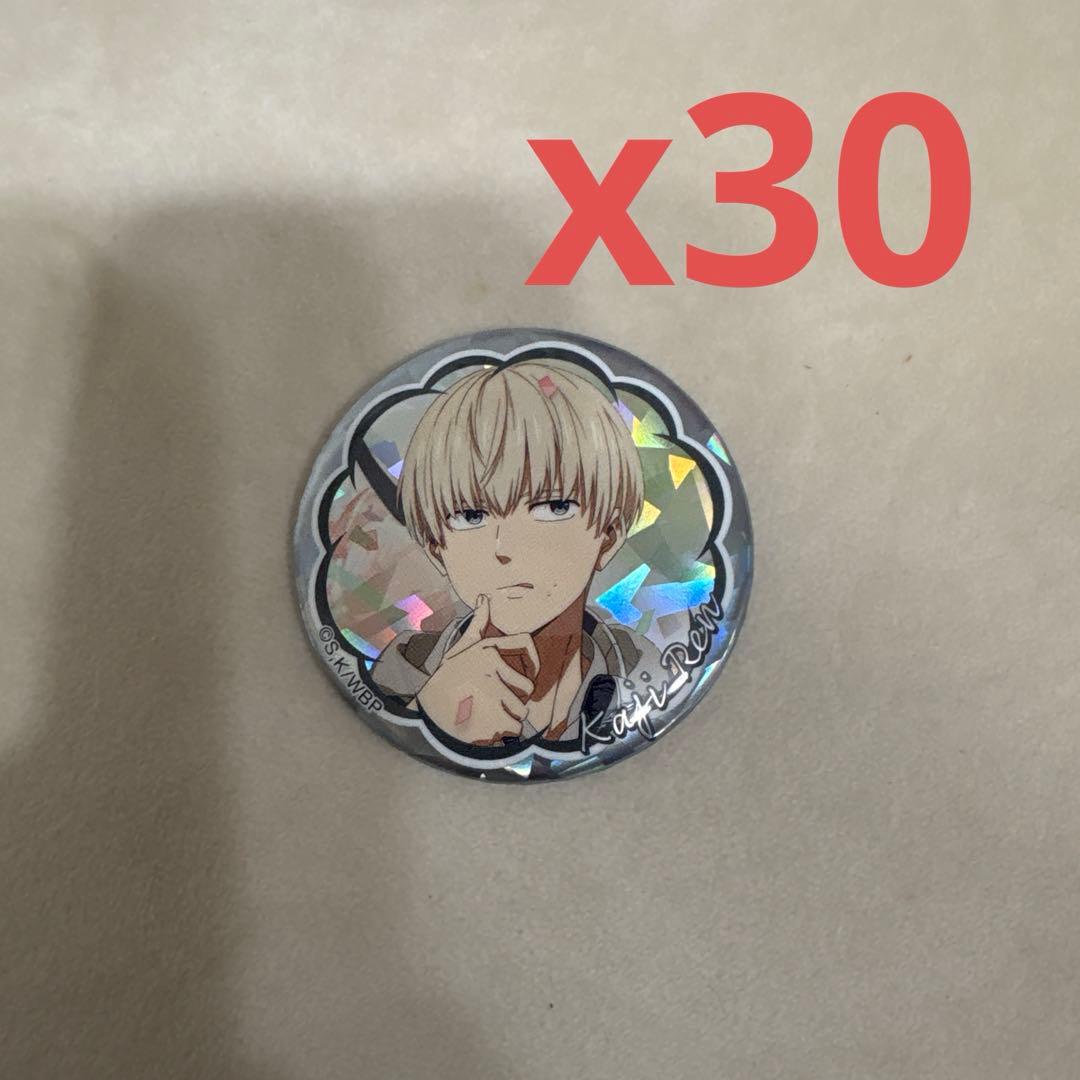 WIND.BREAKER 梶蓮 ホログラム缶バッジ　x30