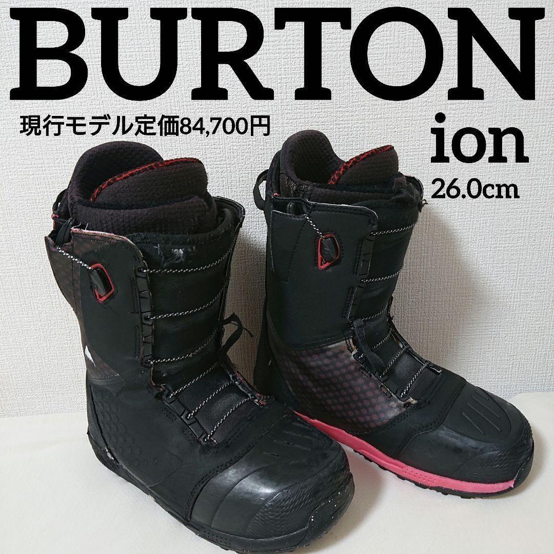 BURTONバートンionアイオン26.0cm黒20年モデルスノーボード ブーツ