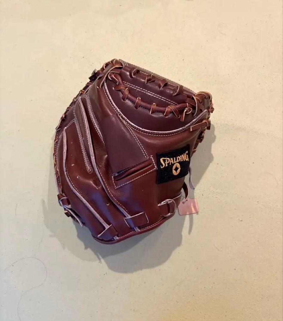SPALDING 硬式グローブ ブラウン