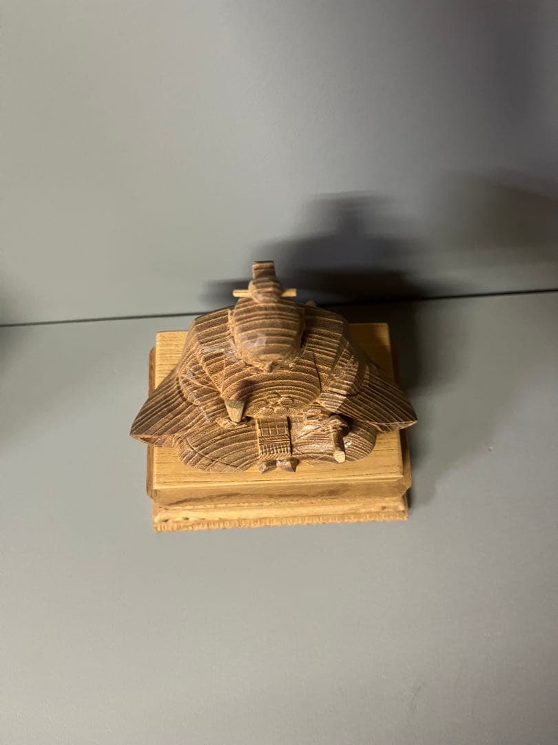 菅原道真公　木彫り　欅材　天神様　学問の神様　22