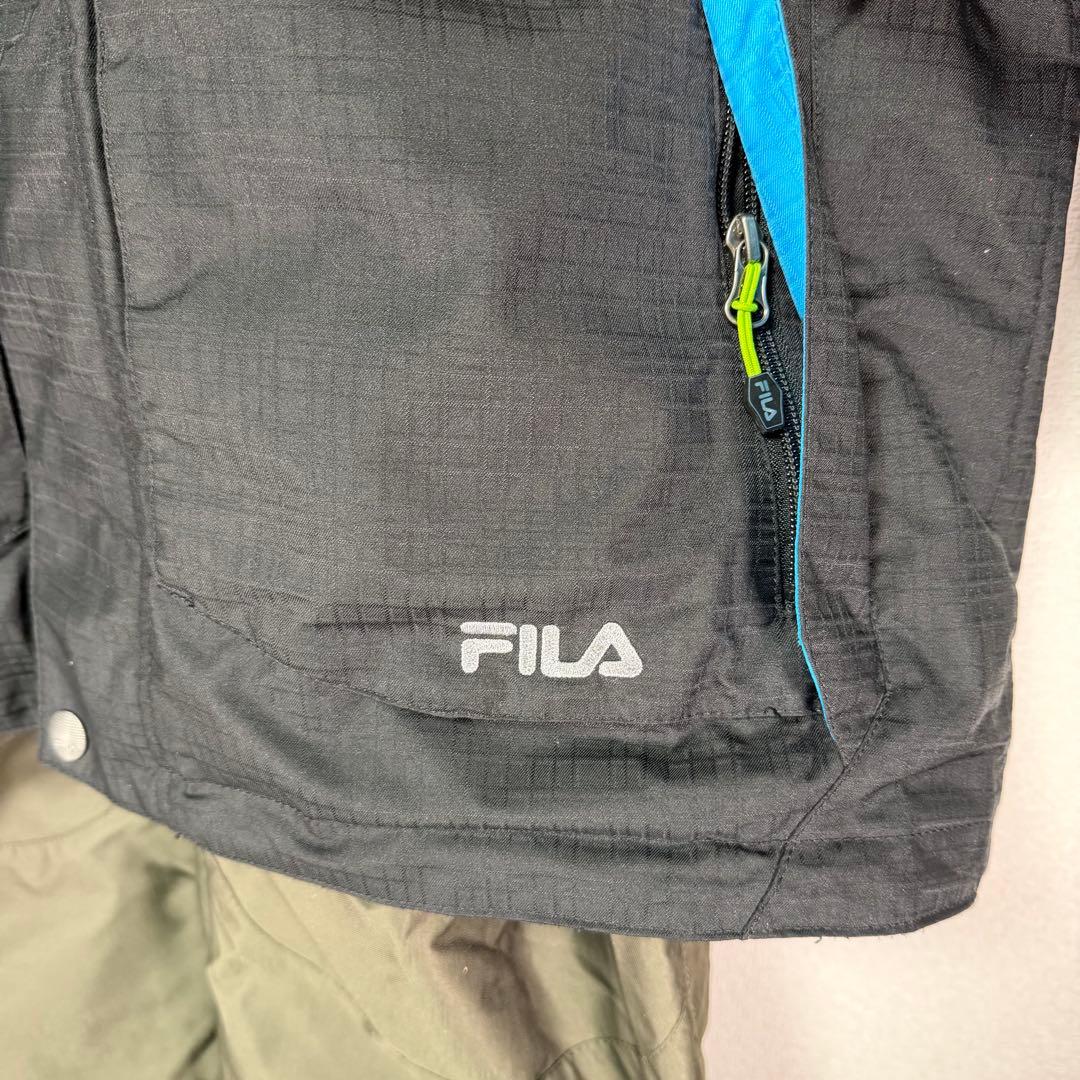 希少♪ FILA フィラ　 メンズL スキー　スノボー上下　ウエア